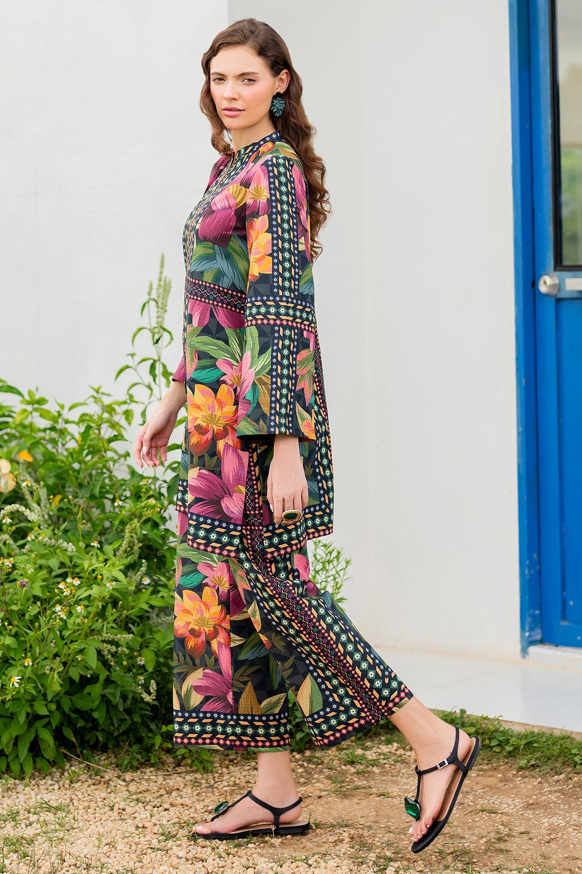 DIGITAL PRINTED LAWN USE-9232 - Jazmin