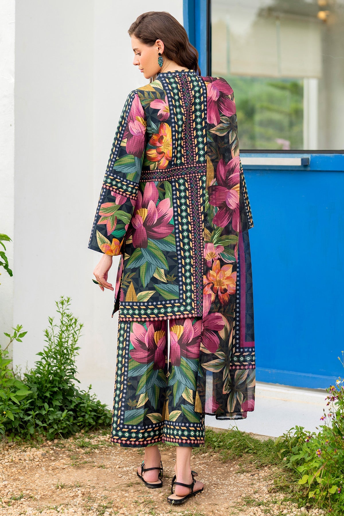 DIGITAL PRINTED LAWN USE-9232 - Jazmin