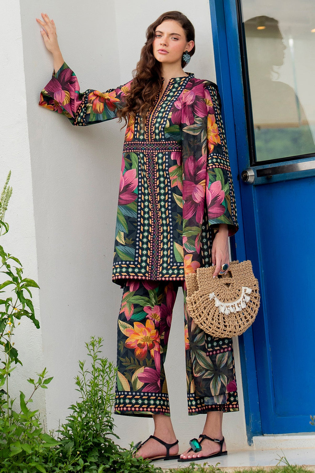 DIGITAL PRINTED LAWN USE-9232 - Jazmin