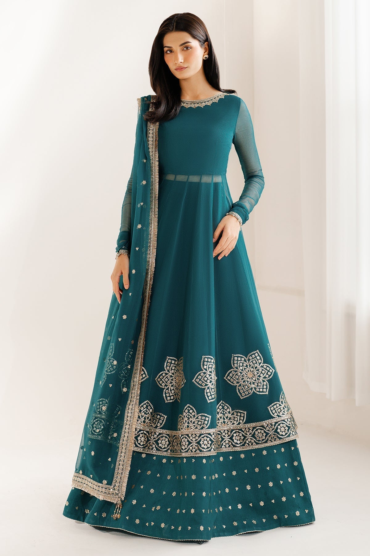 EMBROIDERED CHIFFON UC-3097 - Jazmin
