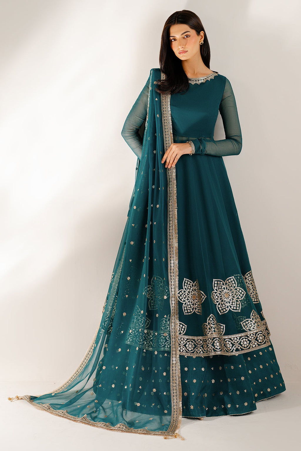 EMBROIDERED CHIFFON UC-3097 - Jazmin