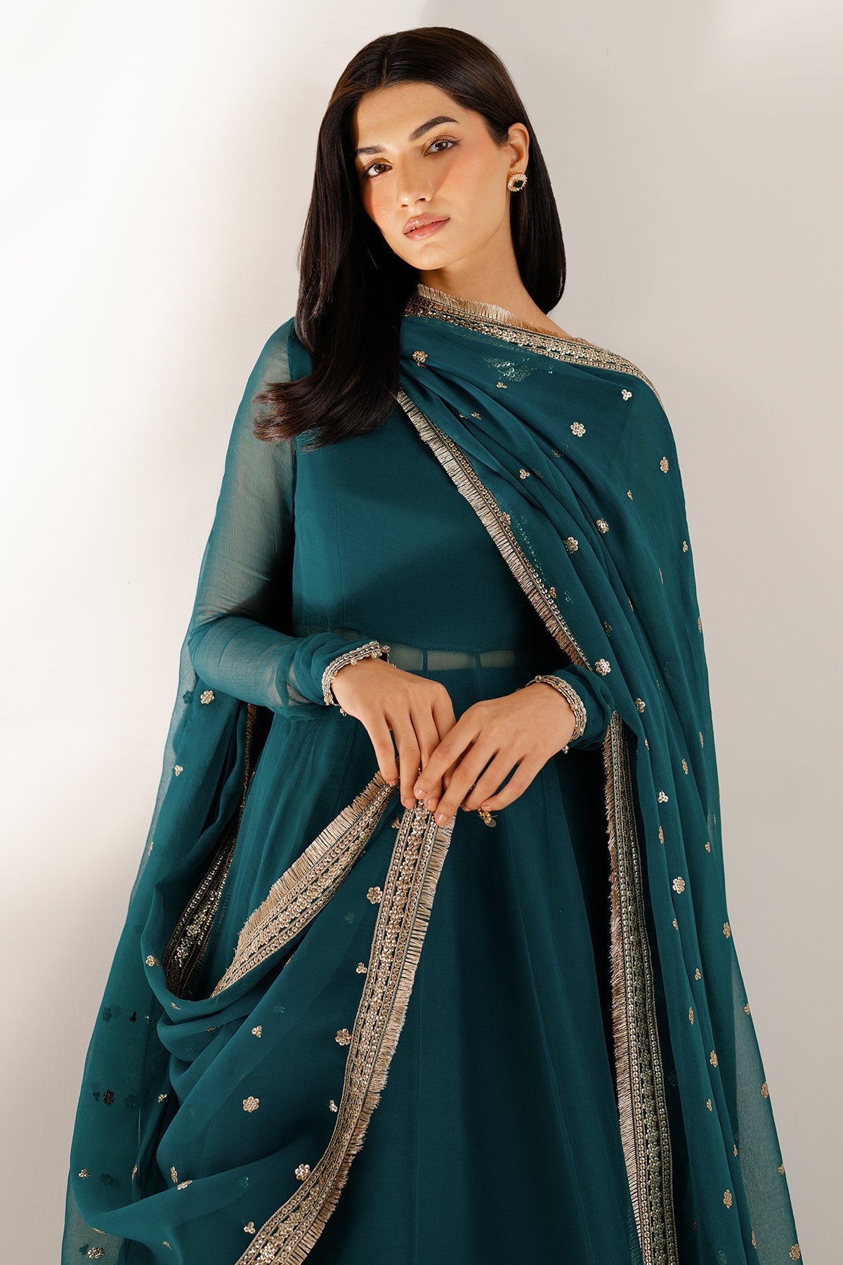 EMBROIDERED CHIFFON UC-3097 - Jazmin