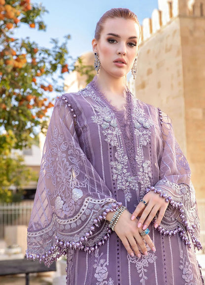 Unstitched 3 Piece MB24LL 1A - Luxury Lawn Collection