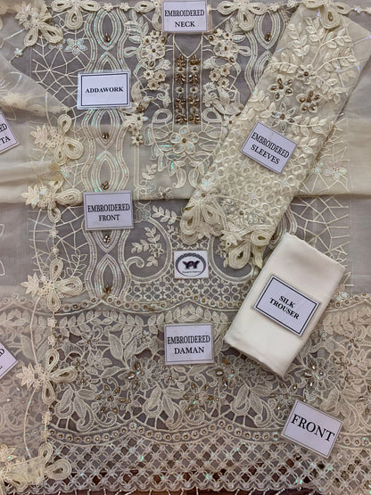 Unstitched 3 Piece MB25MF D-07