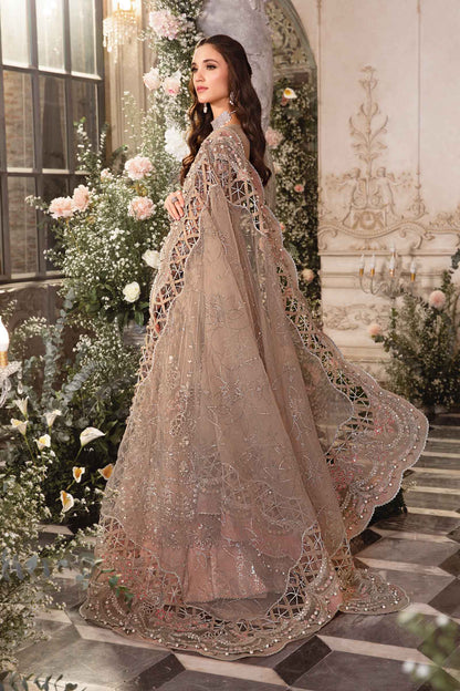 Unstitched Mbroidered | Grey BD-2703 - Maria B